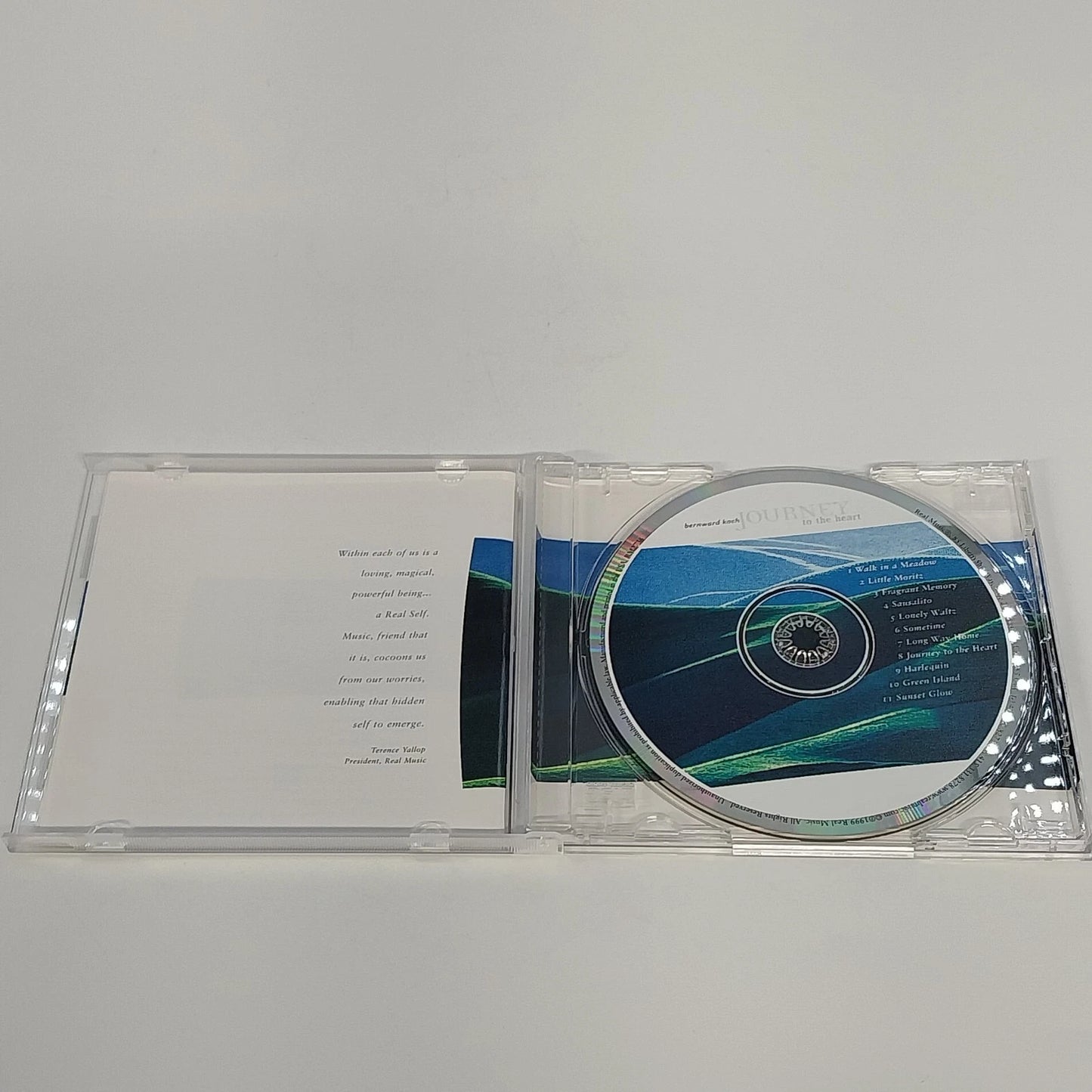 Bernward Koch Journey To The Heart CD Real Music RM2736 New Age 11 Tracks 1999