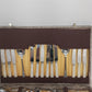 Bilchrome Sheffield 45 Pc Stainless Silver Flatware Set Service 6" Case England