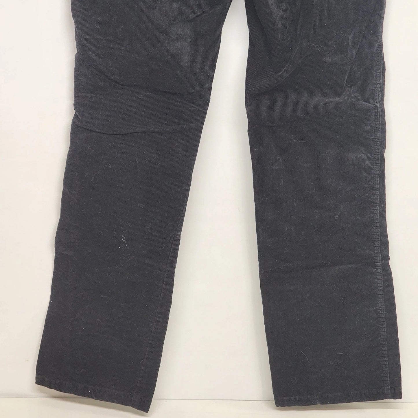 Bitten Black Corduroy Jeans Sarah Jessica Parker Size 10 Straight Leg SJP Suede