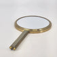 French Marie Antoinette Hand Mirror 1920s Double Sided 10in