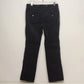 Bitten Black Corduroy Jeans Sarah Jessica Parker Size 10 Straight Leg SJP Suede