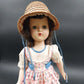 American Character Sweet Sue Doll 18" Head Turns Walking Mechanism 1950's Vtg