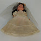 Kehagias Bride Doll 12" Wedding Gown Veil Brunette Blue Eyes Greece Vintage