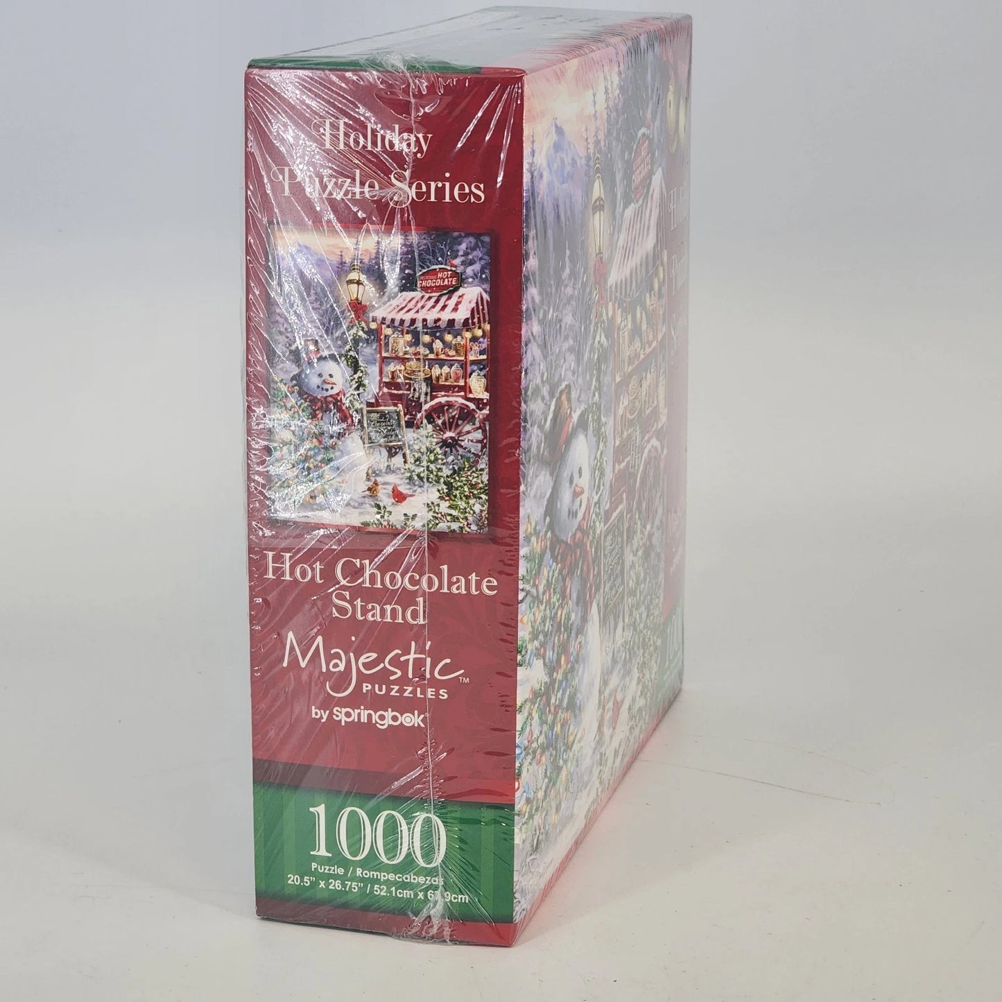 Springbok Majestic Holiday 1000 Pc Puzzle Hot Chocolate Stand