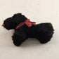 Plush Scottie Dog Scottish Terrier Hard Stuff Vintage Small 4" Toy 1970s Mini