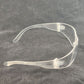 ERB IProtect Economy Safety Glasses Clear Polycarbonate Lens Clear Temples Z87.1