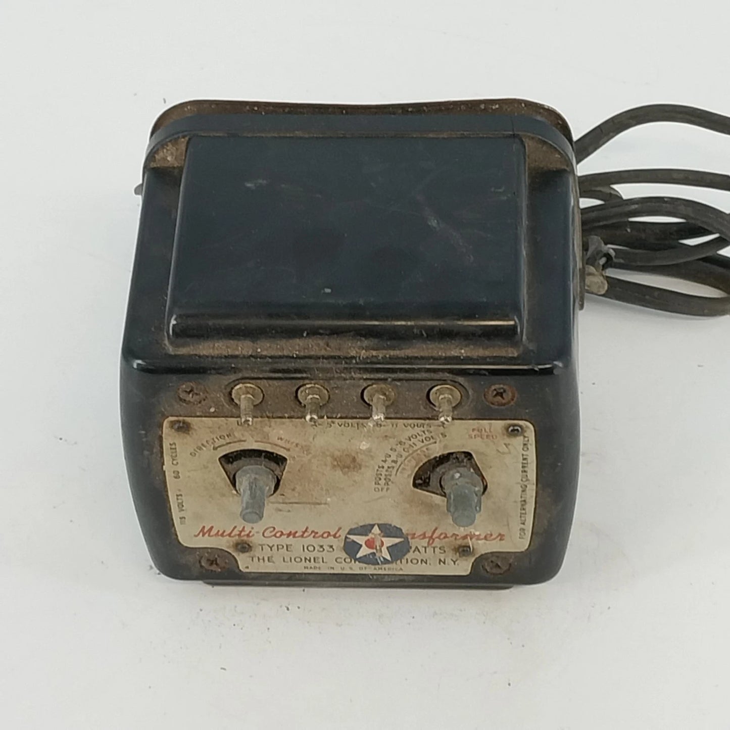 Vintage Lionel 1033 Transformer 90 Watt Parts Repair Train Power