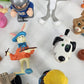Mini Toy Lot 25 Pc Disney Peanuts Smurfs McDonalds Tomy Micropets Pony Vintage