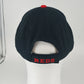 Nike Cincinnati Reds Black Red Bill Hat MLB Cap Hook Loop Adjustable OSFM