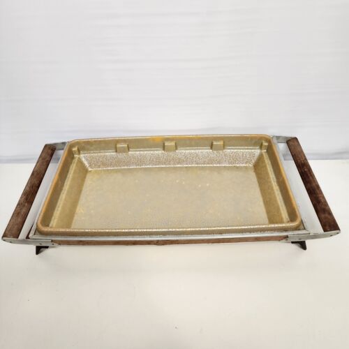 Salton Hotray Cold Server Vintage C-740 Manual Portable Cooling Ice Bath Surface