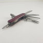 Red Army Style 12-in-1 Pocket Knife Multi Tool 3.5" Handle 2" Steel Blade China