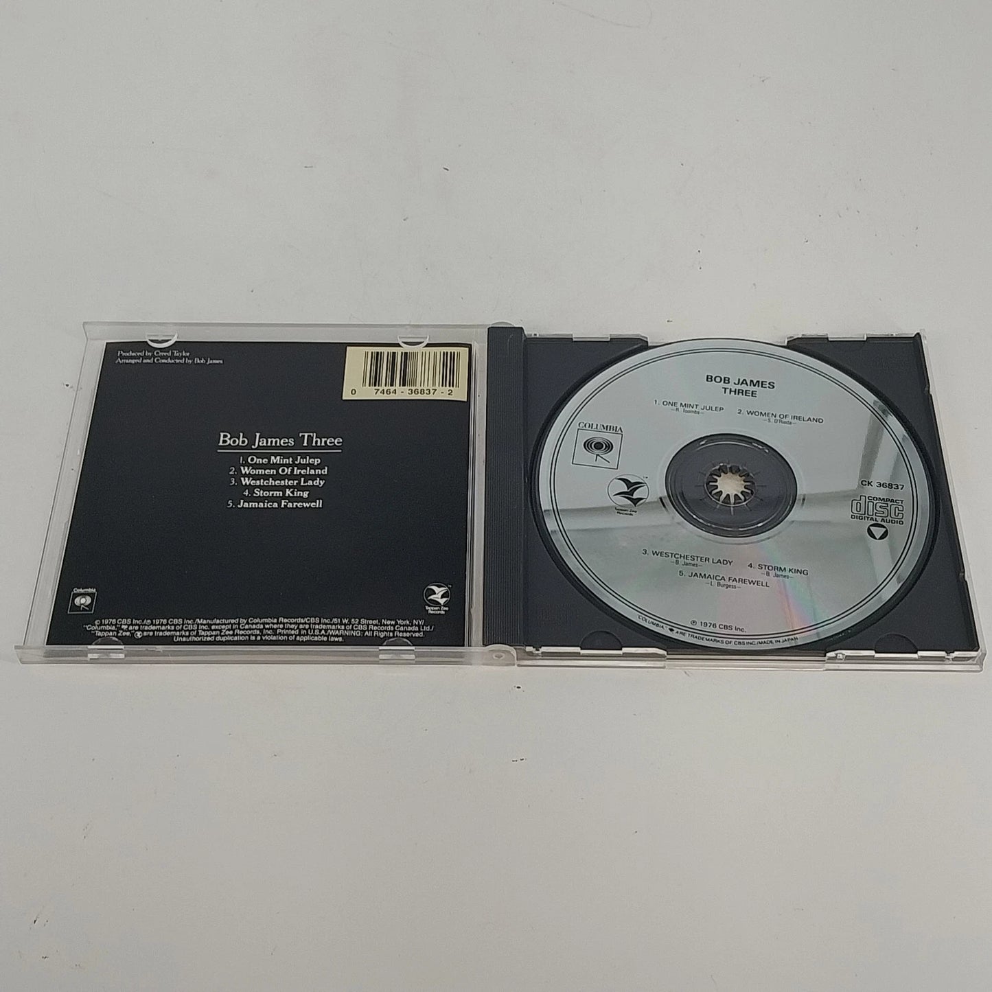 Bob James Three CD 1976 Jazz Fusion Smooth Jazz Digitally Mastered Tappan Zee