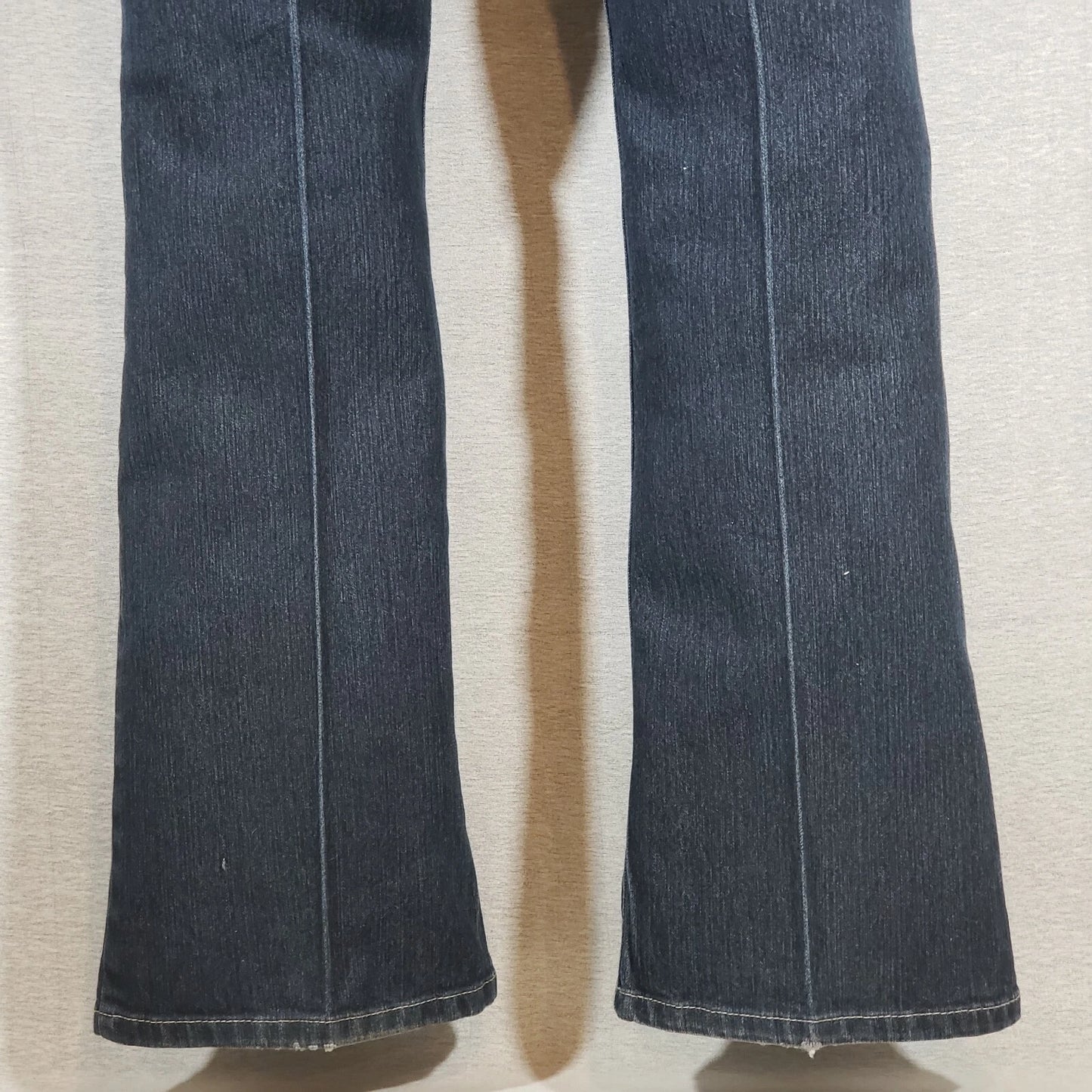 Gloria Vanderbilt Amanda Jeans Sz 10 Womens Blue Denim Creased 34x32 Classic Fit