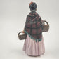Royal Doulton HN1759 The Orange Lady Figurine Pink Tartan 1936