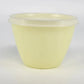 7 Tupperware 148 Round Refrigerator Containers w Lids Clear Pastel 3" Vintage