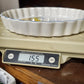 Potpourri Press Quiche Tart Dish Farm Scene Chickens Barn Blue Rim 9.25" Japan