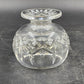 Open Sugar Bowl Waterford Lismore Footed Signed Elegant Crystal Glass