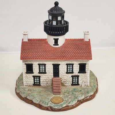 Lefton Alcatraz Lighthouse Lighted Figurine Limited Edition 4259/9000 Vintage