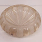 Amber Glass Ceiling Light Shade 12" Ribbed Pumpkin Flush Mount 9" Fitter Vintage