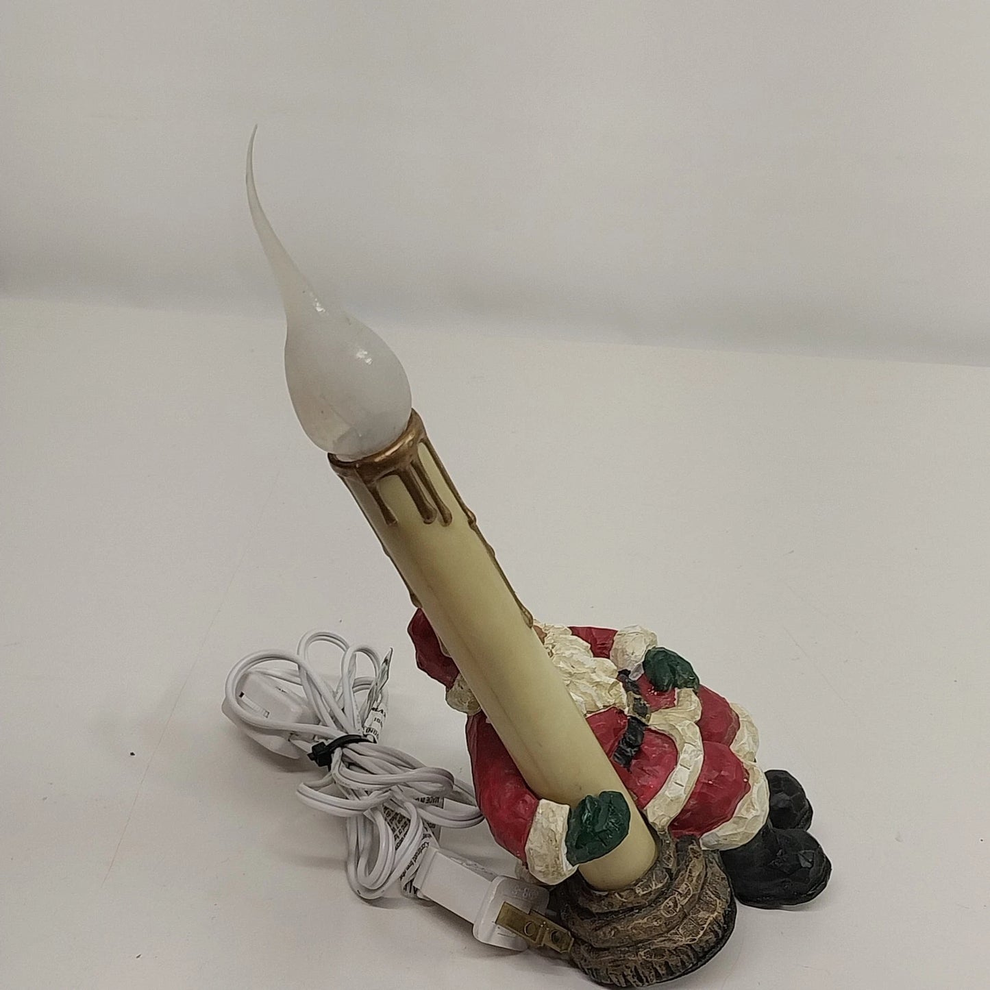 Designer's Choice Santa Shelf Sitter Electric Candle Light Plug In Christmas