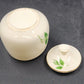 Porcelain China Creamer Sugar Bowl Set Pink Rose White China Floral Vintage USA