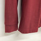 Croft & Barrow XLT Shirt Knit 3 Button Polo Long Sleeve Deep Red Tall Men's