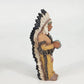 10 pc Native American Set Resin Collectible Figurines 7 People Eagle Horse Bison