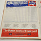 Cincinnati Reds 1983 Scorebook Program vs St Louis Cardinals Unscored