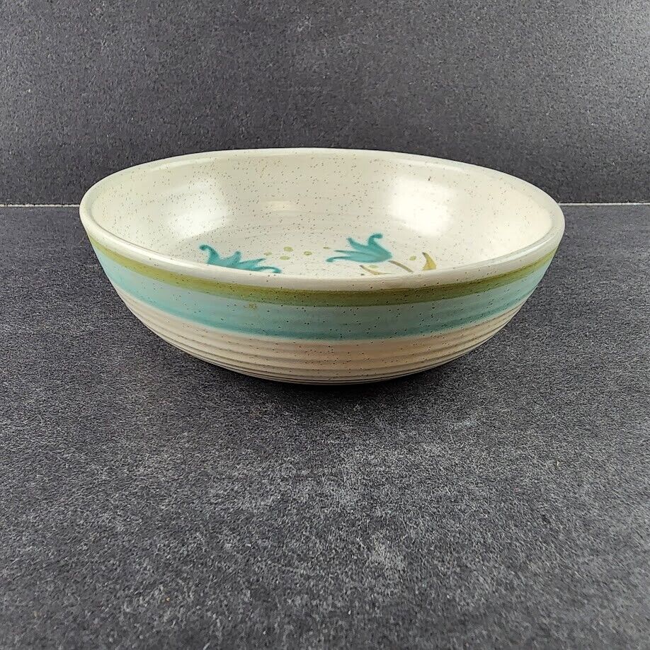 Tulip Time Earthenware China by Franciscan Blue Green Tulip Blue Green Rim