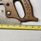 Stanley No 780 20" Hand Saw Wood Leaf Handle Made USA Vintage Carpenter Tool