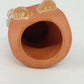 Vintage Alaska Cabin Crafts Clay Figurine Eskimo Boy Seal
