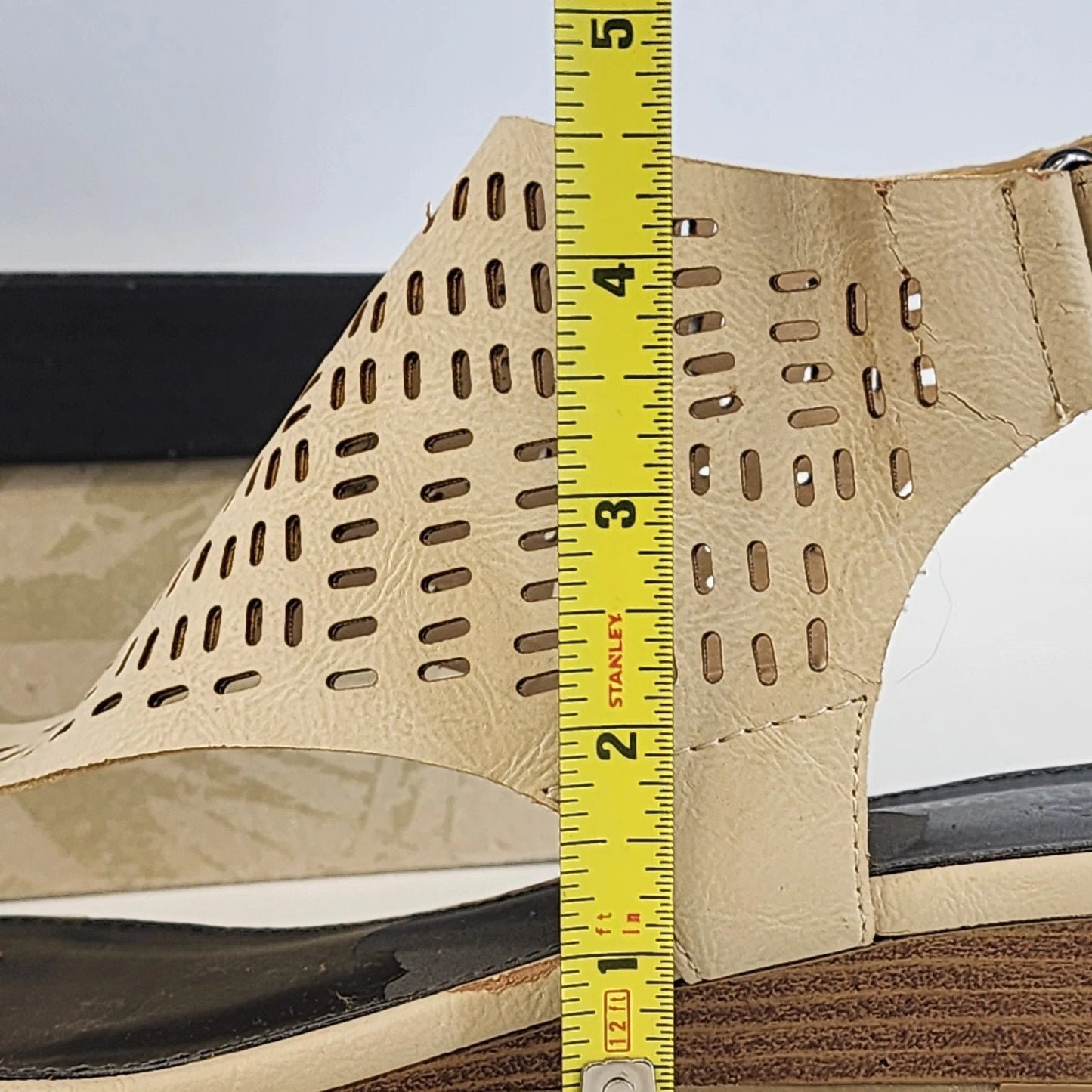 Ruff Hewn Floyd Caged Gladiator Sandals Off White Women 8