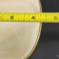 Lenox Petite Rose Trinket Bowl Cream Porcelain Lace Cut Out 24K Gold Trim 4.25"