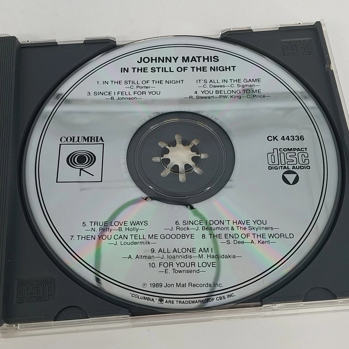 Johnny Mathis 3 CD's Friends In Love Because You Loved Me In The Still Of Night