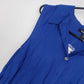 Roz & Ali Royal Blue Sleeveless Blouse Women 1X Collared Button Front China