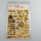 Wizard of Oz Clear Stamps Crafty Secrets Heartwarming Vintage Collection Unopen