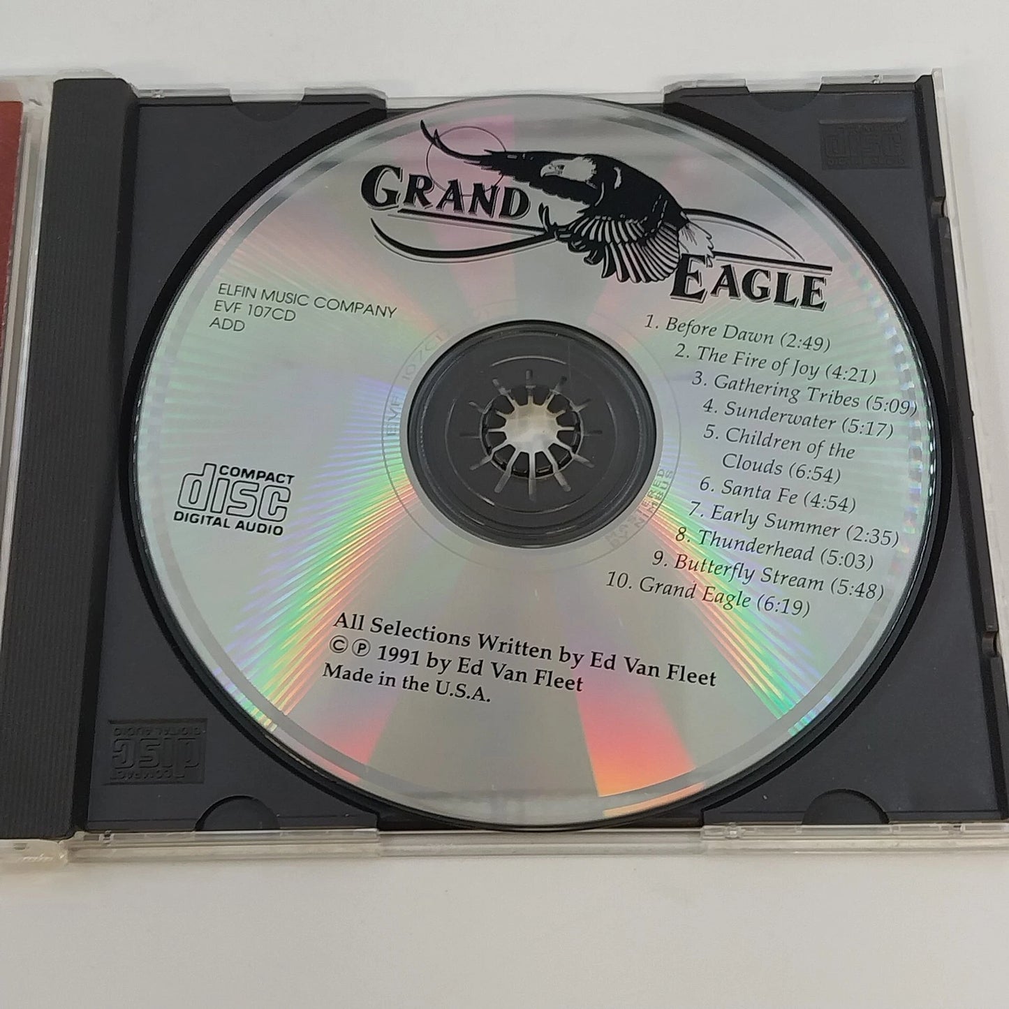 Ed Van Fleet 3 CD Lot Migration Grand Eagle Forgotten Tribe New Age Ambient Vtg