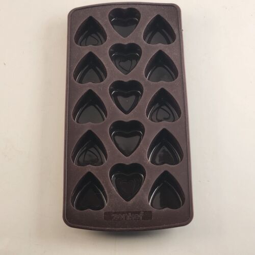 3 Silicone Candy Molds Baking Decorative Star and Heart Shapes