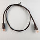 Cat 5e Ethernet Patch Cable 36" Molded Booted 350 MHz Black ETL Verified Gold