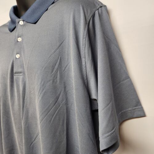 Lyle and Scott Performance Polo Golf Shirt Men's XL Light Blue Short Sleeve Poly
