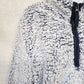 Serra Lady Sherpa Quarter Zip Pullover Coat NWT Large Muffler Pocket Blue Frost