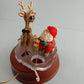 4 Keepsake Ornament Collectors Club '95-'96 Inc: Santa Rudolph Fishing Memories