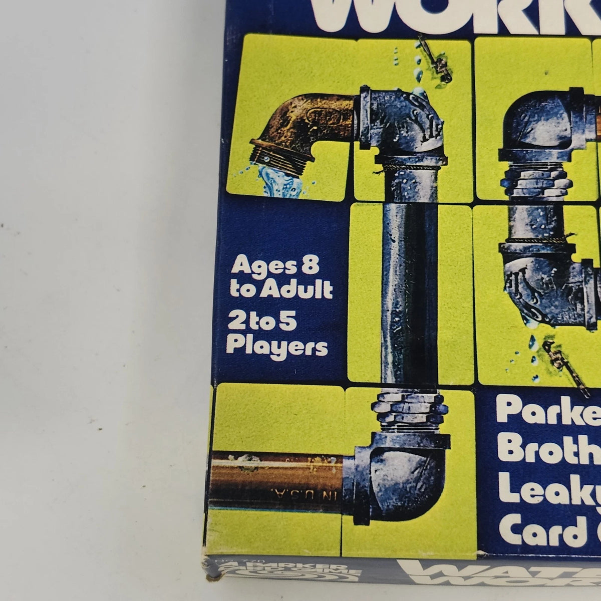 Parker Brothers Waterworks Leaky Pipe Card Game No 770 Boxed Vintage 1976