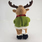 Singing Dancing Reindeer Christmas Figure Animated Plush 14" Deck the Halls