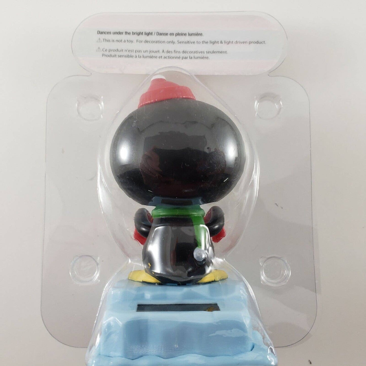 Solar Greetings Penguin Martian Decoration 4¼" Tall Christmas Figure