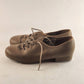 Capezio Bloch Unisex Jazz Tap Dance Shoe 7M Lace Up Tan Oxford Shoes Leather