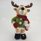 Singing Dancing Reindeer Christmas Figure Animated Plush 14" Deck the Halls