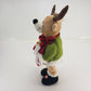 Singing Dancing Reindeer Christmas Figure Animated Plush 14" Deck the Halls