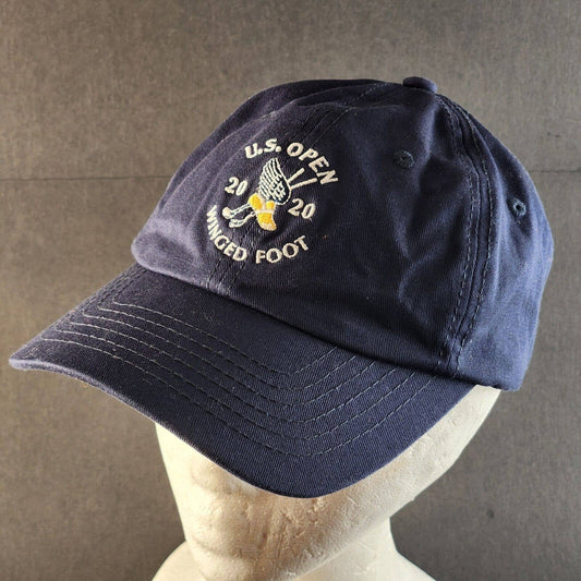 2020 US Open Winged Foot Golf Hat USGA Member Navy Blue With Adjustable Strap