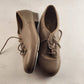 Capezio Bloch Unisex Jazz Tap Dance Shoe 7M Lace Up Tan Oxford Shoes Leather